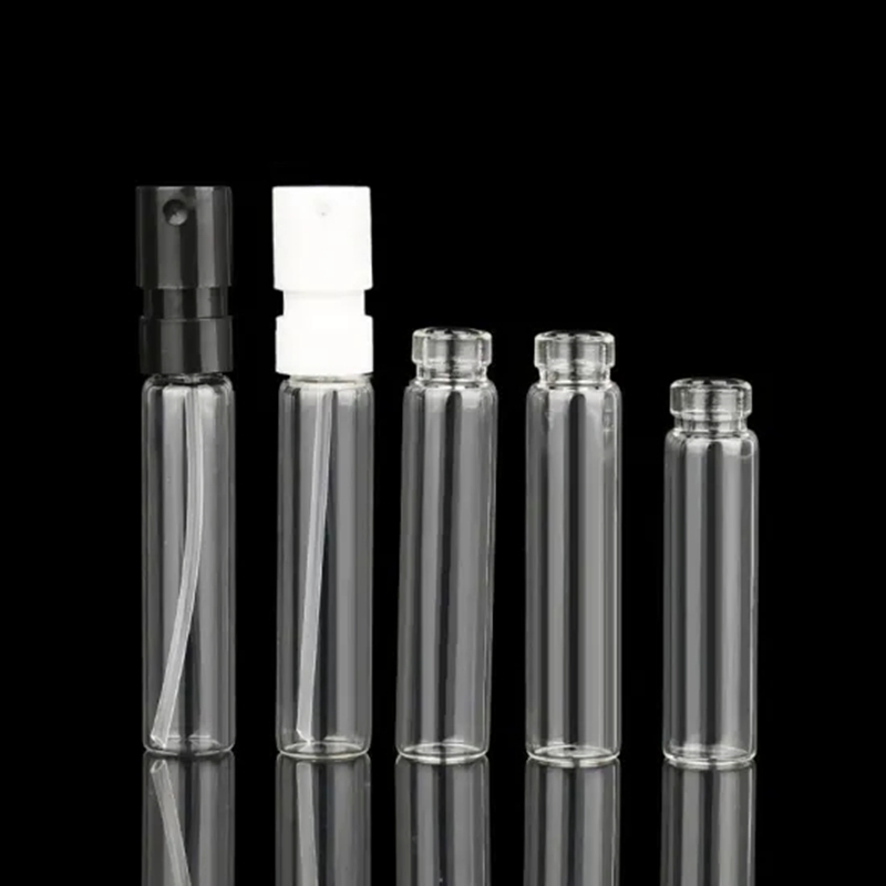 1ml Empty Sample Travel Portable Cosmetic Packaging Arabic Spray Glass Perfume Bottle