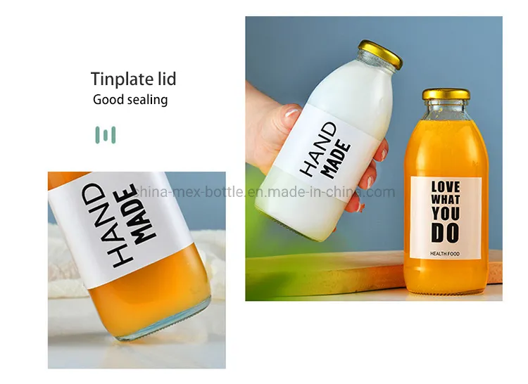 Glass Beverage Bottle 2