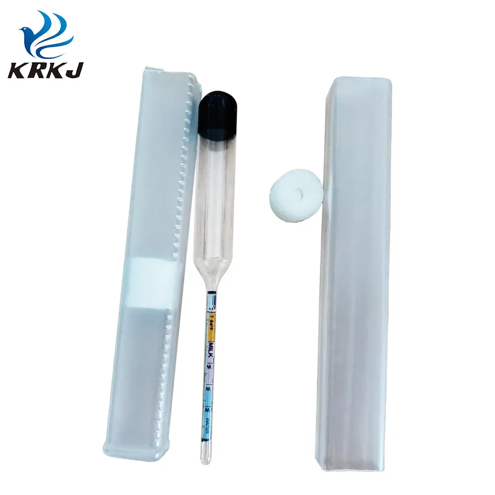 Dairy Use Premium Glass Lactometer Hydrometers for Milk Purity Testing