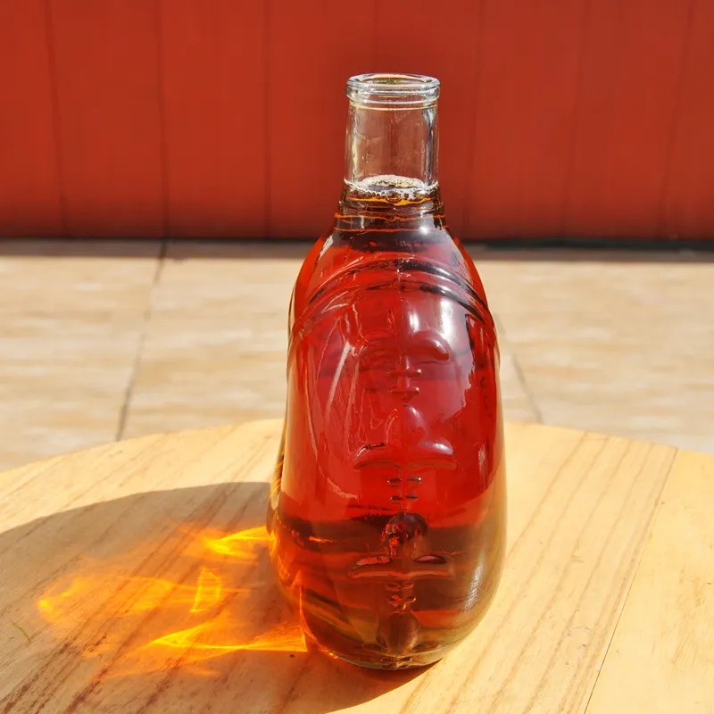 Clear Glass Bottle 1L