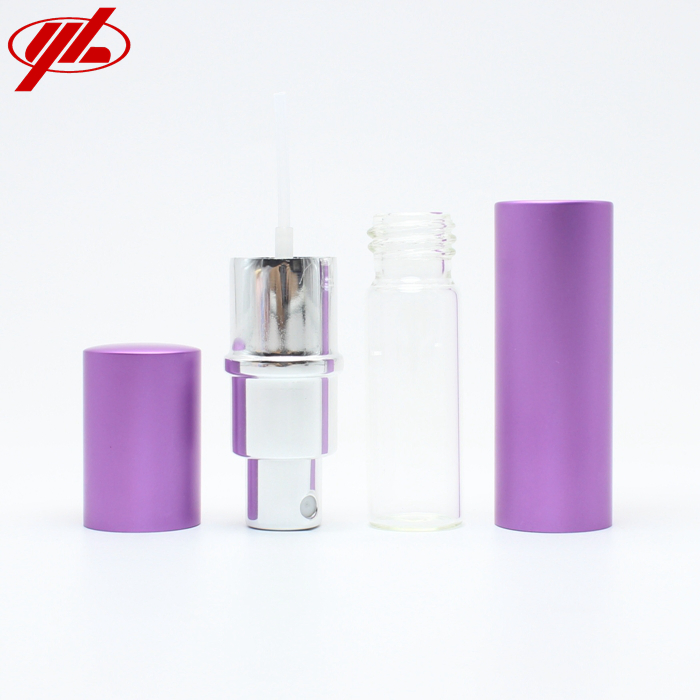 10ml Empty Cosmetic Perfume Glass Bottle Vial with Pump Spray