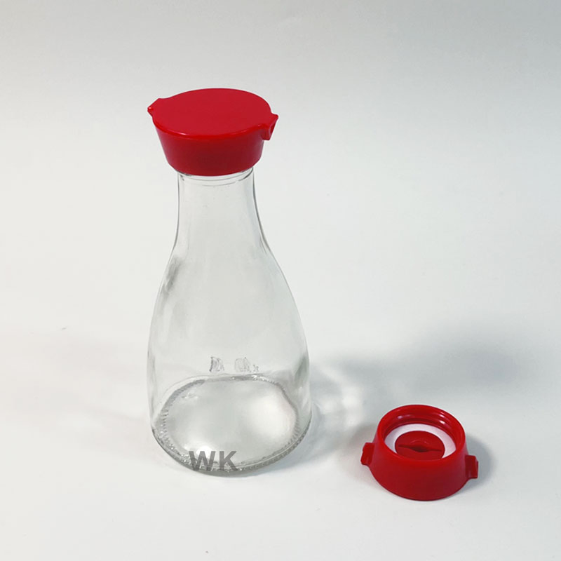 Household Kitchen Oil Bottle Soy Sauce Vinegar Cooking Storage Bottle Glass Oil Pot