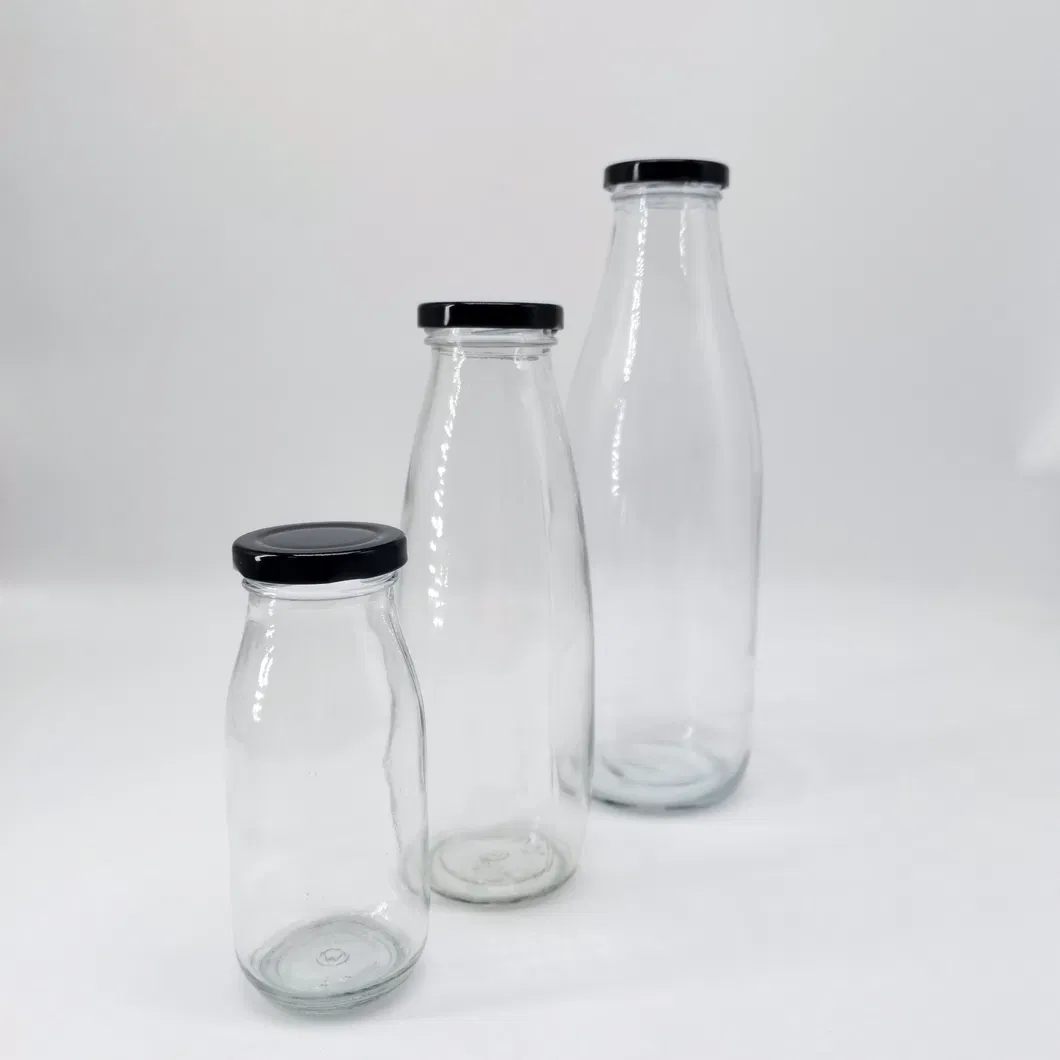 Glass Milk Bottle 2