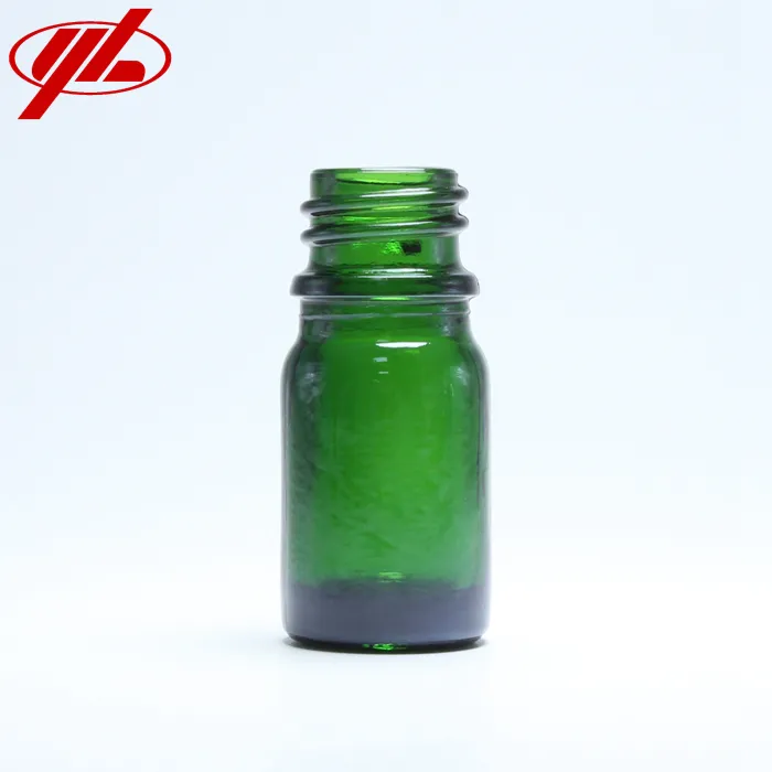 5ml Green Glass Bottle 4