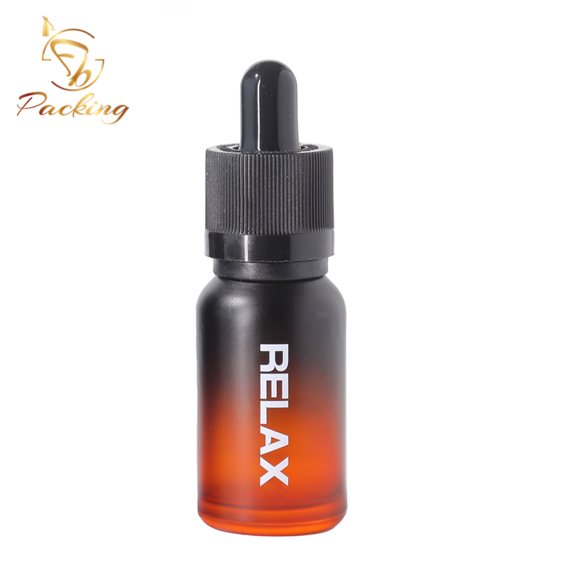Custom Colored High Quality 15 Ml Dropper Bottles and Packaging with Logo Printing