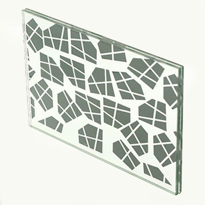 Wholesale Eco Friendly Silk Screen Printed Glass Panel Vibrant Colors Free Sample