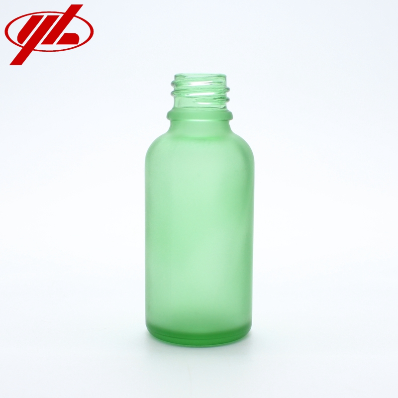 30ml Green Color Essential Oil Soda Lime Dropper Glass Bottle Vial