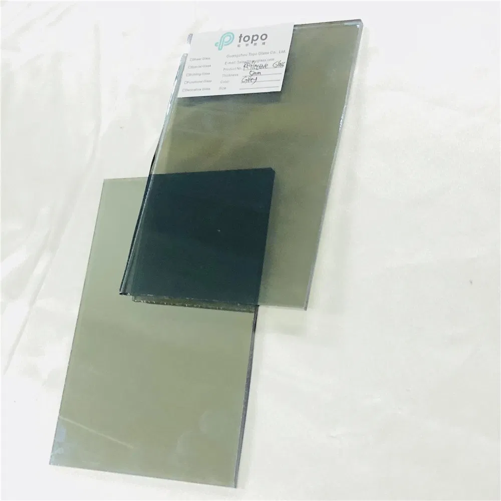 5mm 6mm 8mm 10mm 12mm Grey Coated Reflective Glass for Sample (R-G)