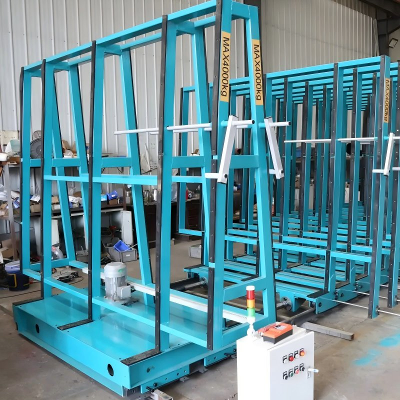 Innovative Smart Glass Storage System for Doors and Windows