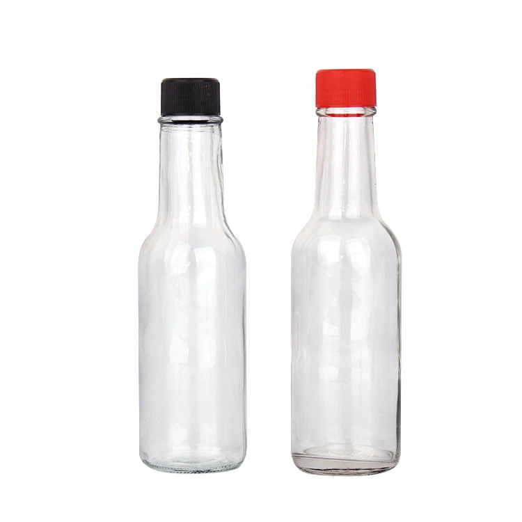 3oz 5oz 90ml 150ml Food Grade Glass Soy Sauce Tomato Ketchup Cooking Oil Bottles with Screw Sealed