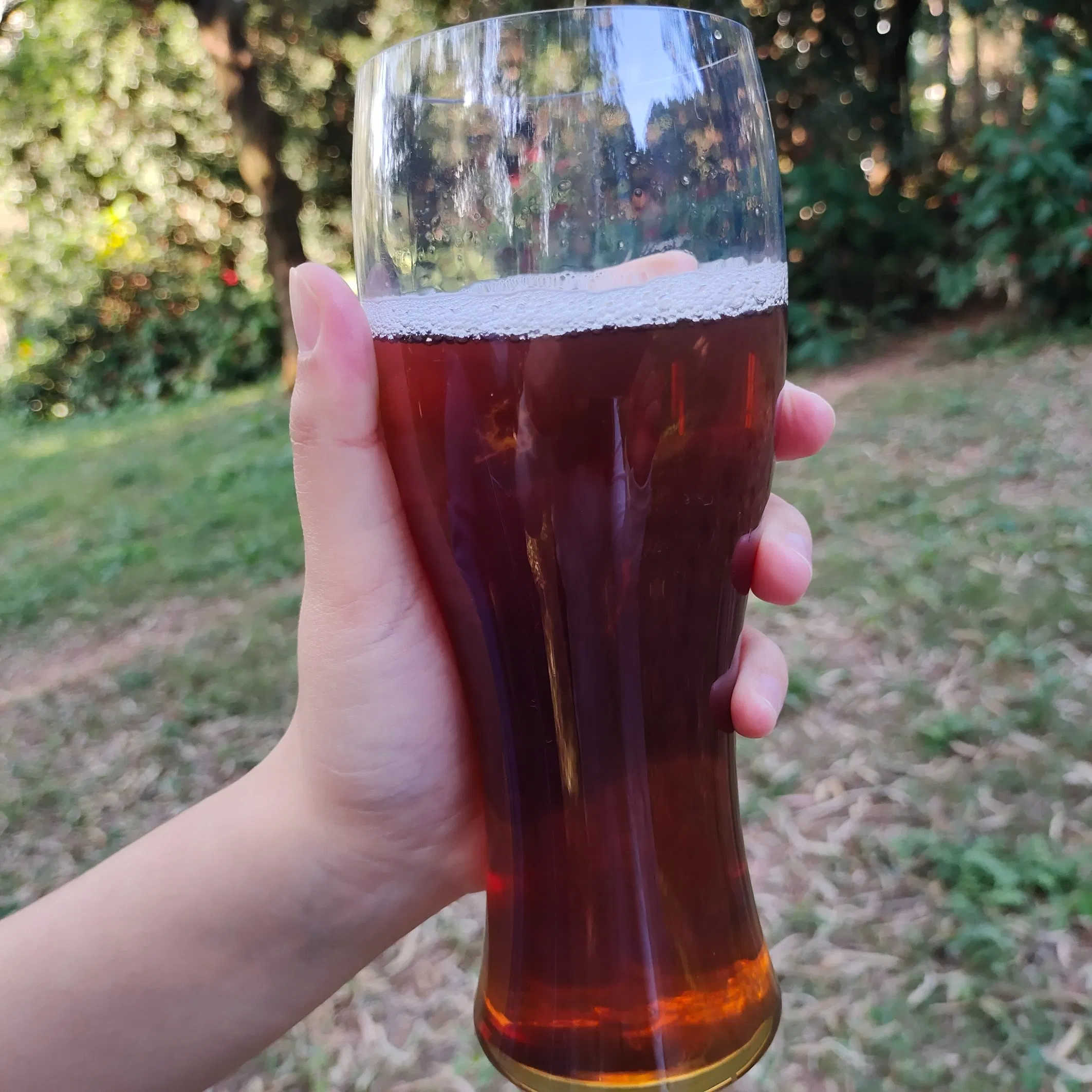 Unbreakable Plastic Polycarbonate Stemless Wine Cup Tumbler Glass