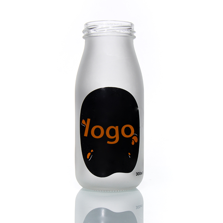 Premium Reusable Glass Bottles for Yogurt, Juice, Coffee, and Milk