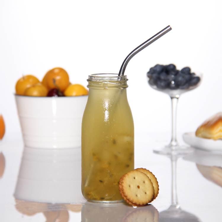 Top Quality 1000ml 500ml 250ml Empty Lead Free Coffee Milk Botella De Vidrio for Juice