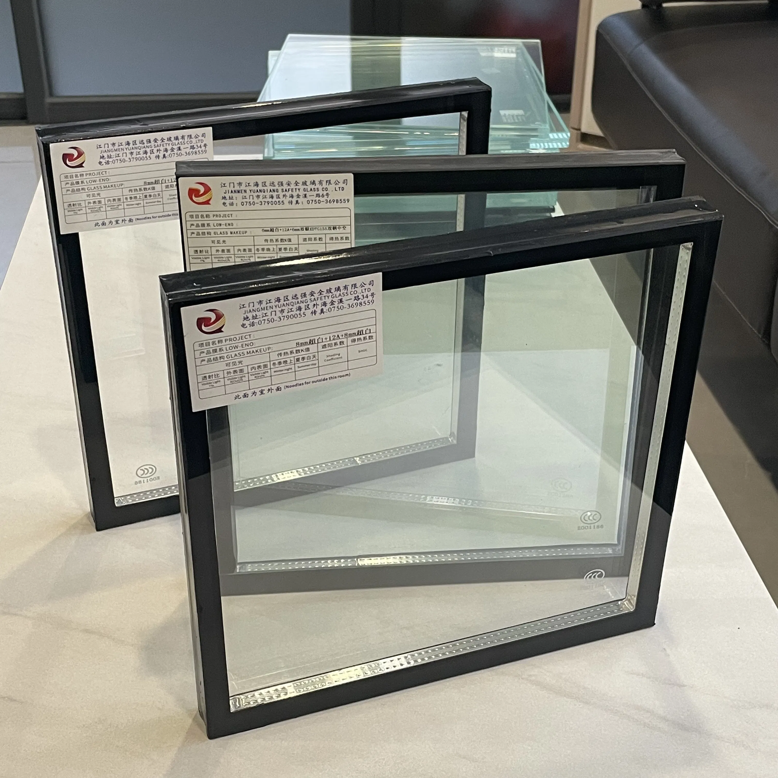 High-Performance Insulated Glass Double Glazing with Free Sample Available/Sound Insulation/Building Insulated Glass/ Double Wall Glass/Double Glass Window/Doub