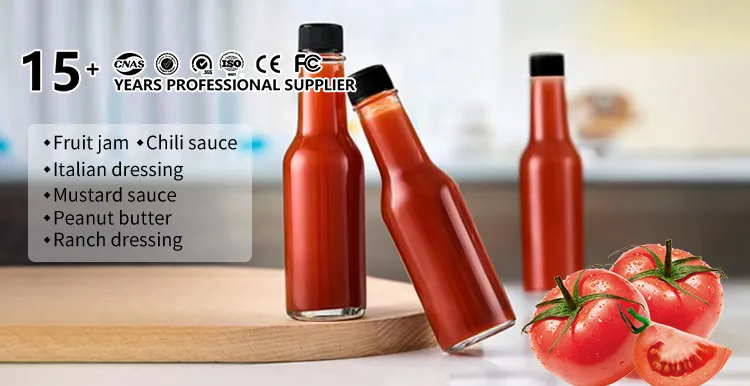 Glass Sauce Bottle Main