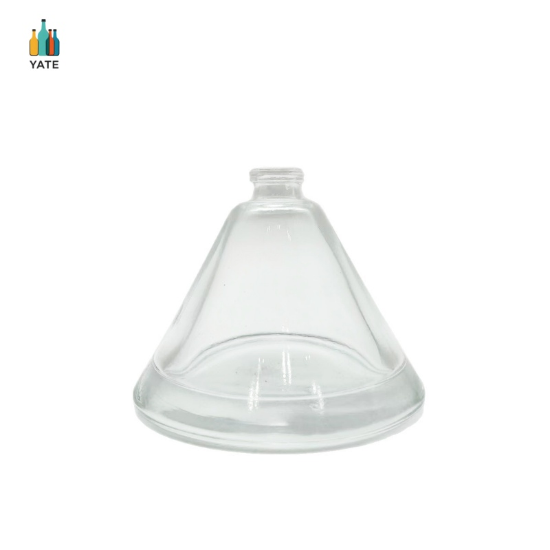 Popular Wood Closure Fine Mist Atomizer Sprayers Super Flint Glass Perfume Bottle with Wide Cone Wood Lids