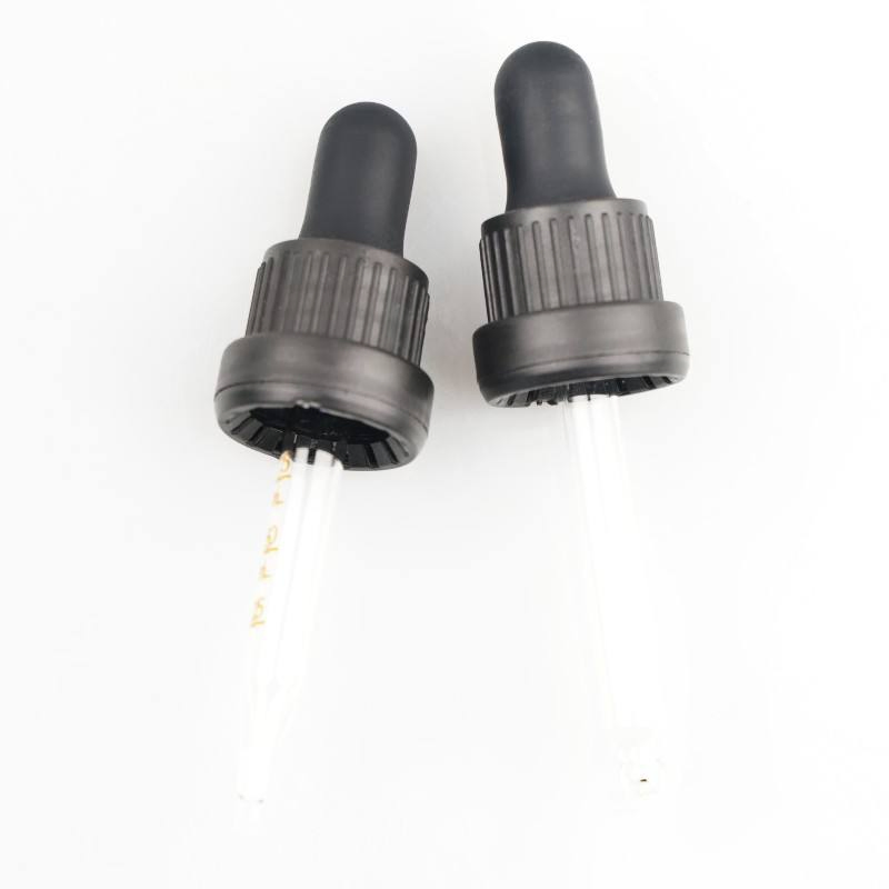 18/415 Tamper Evident Plastic Dropper Cap for Glass Bottle Essential Oil