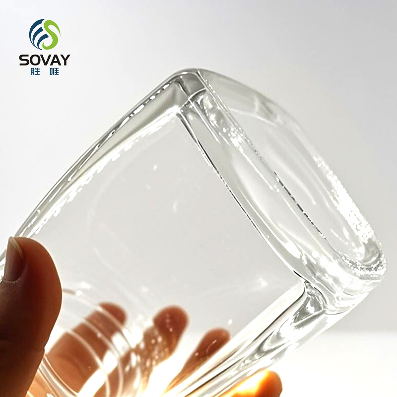 50ml 100ml 180ml 280ml 360ml 500ml 750ml Small Square Glass Jam Honey Jars with Lid Glass Storage Pickles Jar for Food