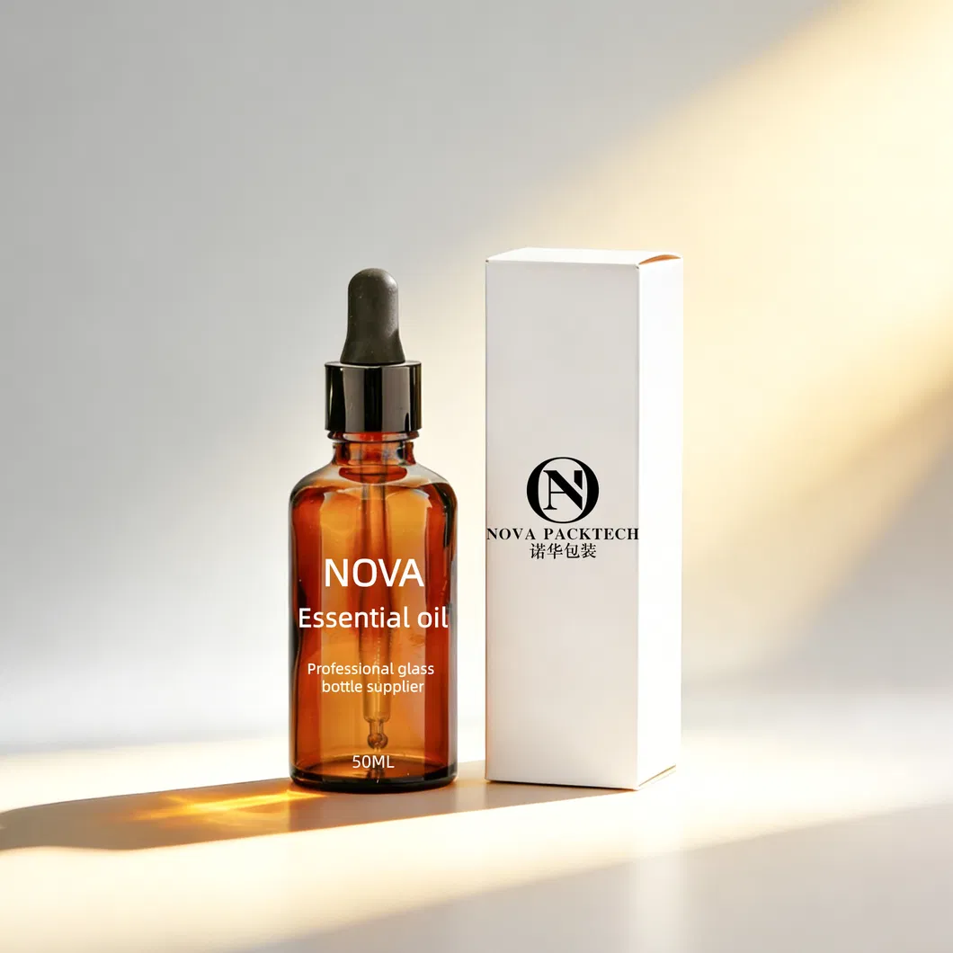 Essential Oil Glass Dropper Bottle