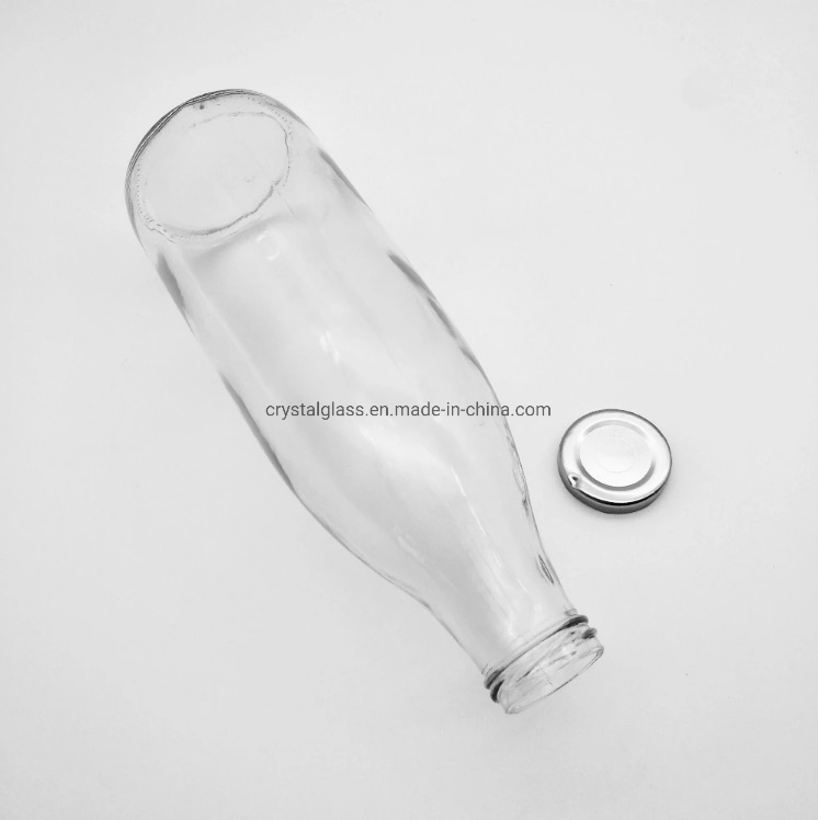 Food Grade Glass Milk or Yogurt Packaging Bottle with Twist off Lid 950ml