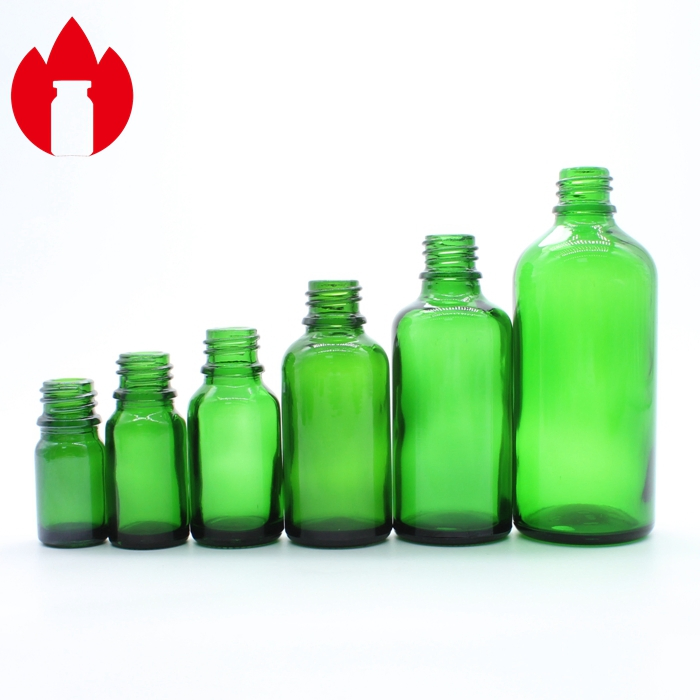 5ml 10ml 20ml 30ml 50ml 100ml Clear Amber Blue Green Cosmetic Essential Oil Glass Bottle Vial with Dropper Cap