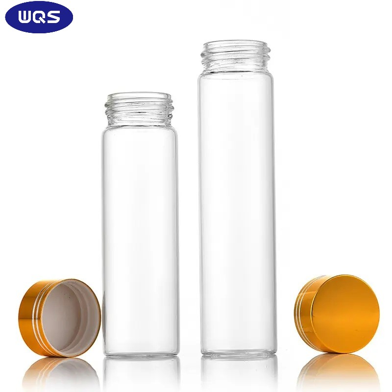 Super Quality Glass Jar Wholesale Resistant Recycled Clear Glass Food Storage Jar for Oil Butter Various Beverages