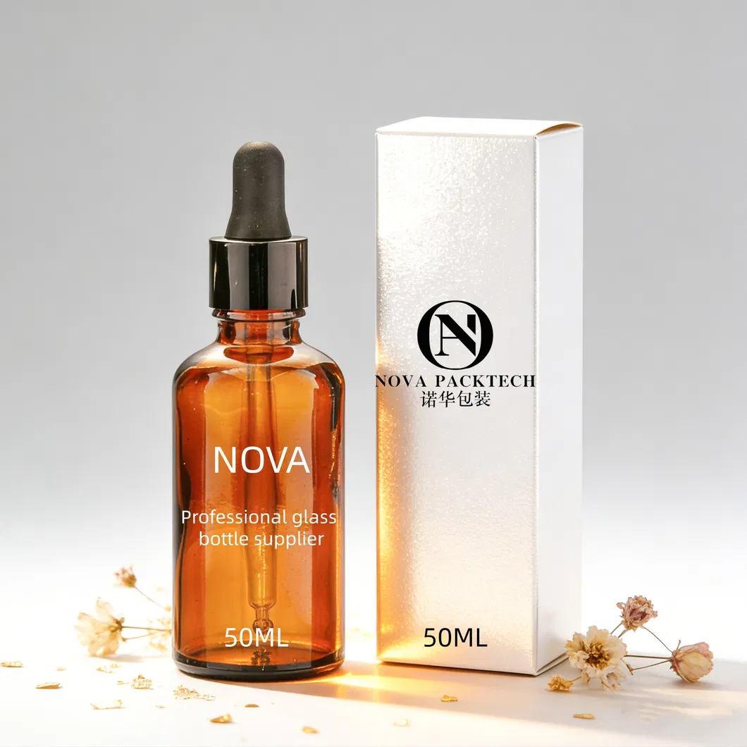 Glass Dropper Bottle Display