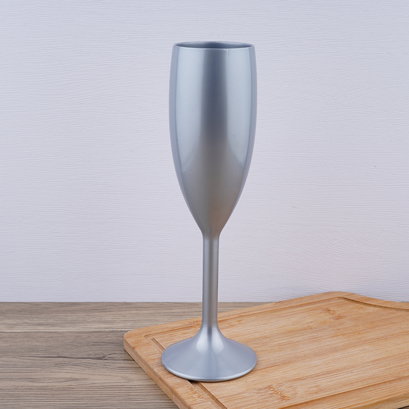 Food Grade FDA BPA Free Cheap Wholesale Plastic PC Acrylic Tritan as 170ml Champagne Cup Wine Cup