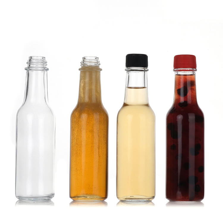 Versatile 300ml Glass Bottle for Storing Chili Sauce