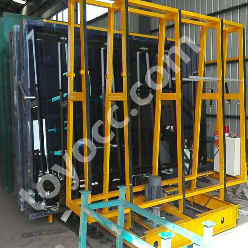Customized Heavy Duty Glass Mobile Storage Racks /Glass Transport Storage with CE