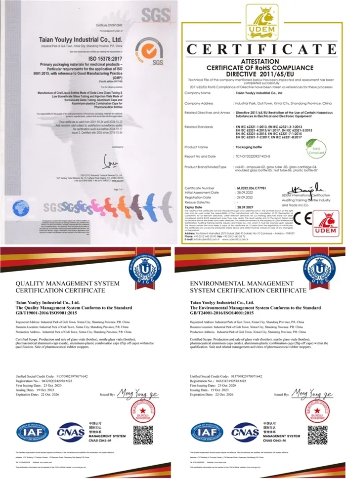 Certificates
