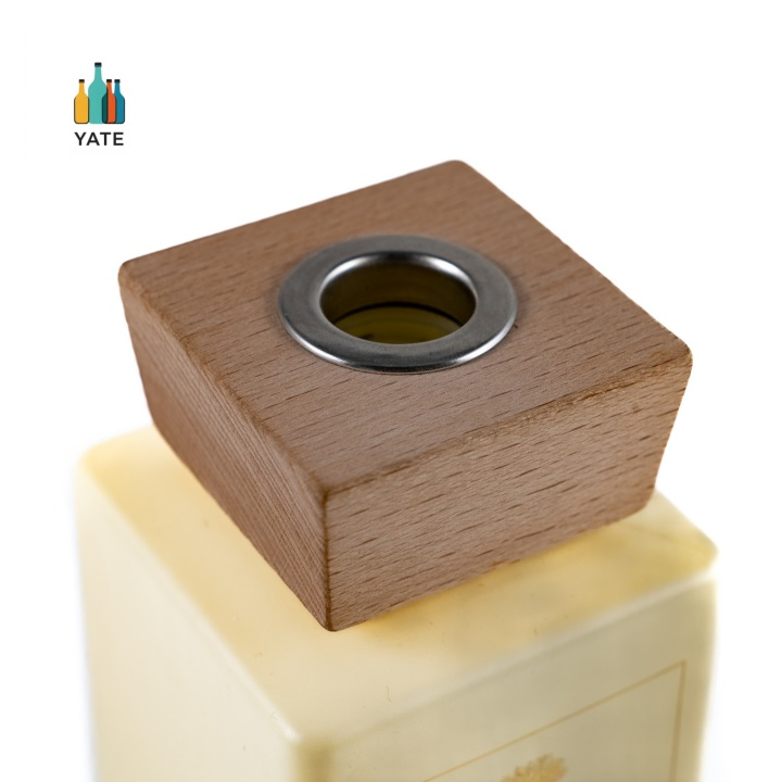 Cubic Varillas Bambu Difusor Glass Diffuser Bottle in 100ml Beige Green Black