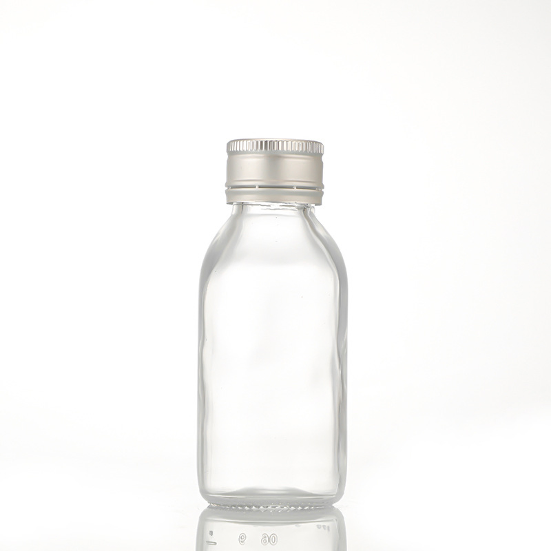 Transparent Glass Bottles for Oral Liquids Chemical Reagents Enzymes and Dispensing Medicines 30ml 60ml 90ml Are Available in Stock.