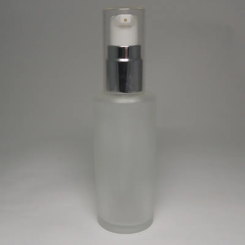 Empty Cylinder Shape Glass Bottle