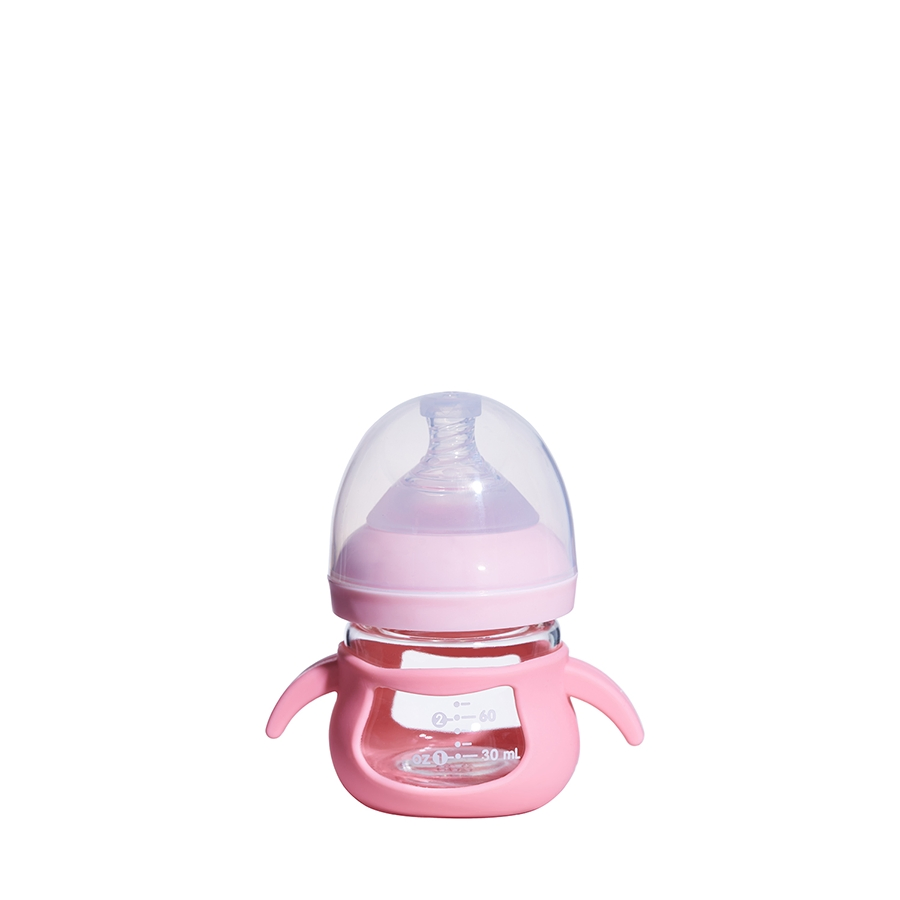 Milk storage bottle 90ml glass for baby feeding bottle