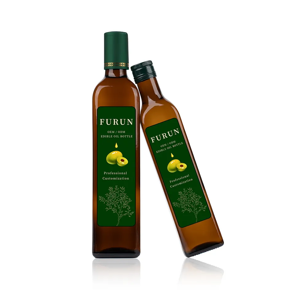 Cooking Oil Glass Bottle