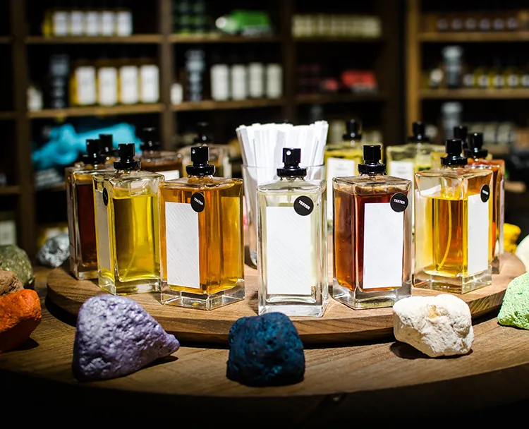 Glass Perfume Bottle 1