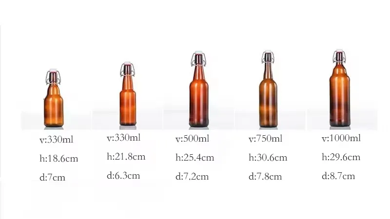 Glass Beer Bottle Detail