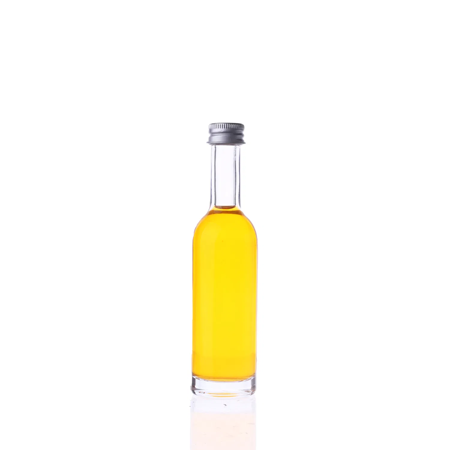 Recycled Cheap Price Round Wine Beverage Glass Liquor Bottle with Screw Cap