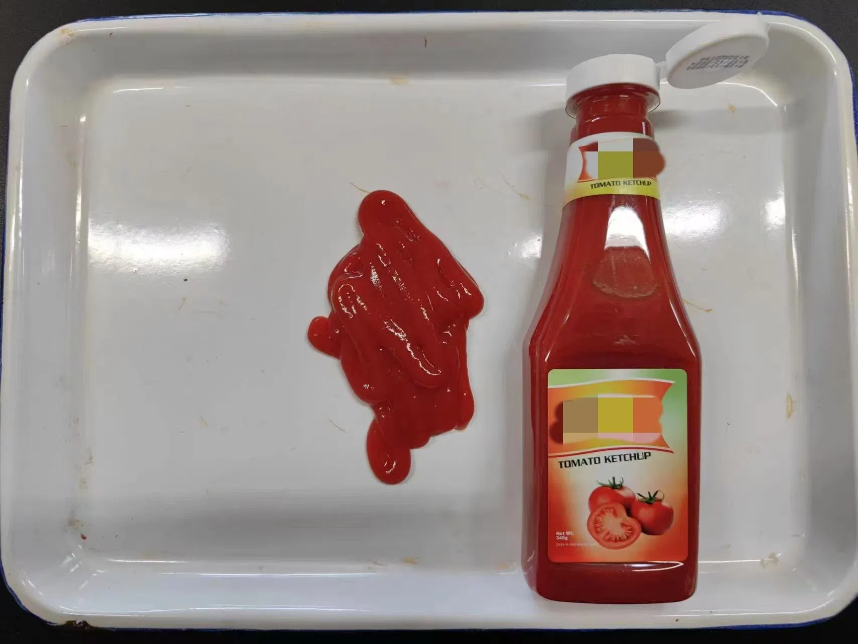 Ketchup Bag Glass Bottle Tomato Sauce Paste Sachet