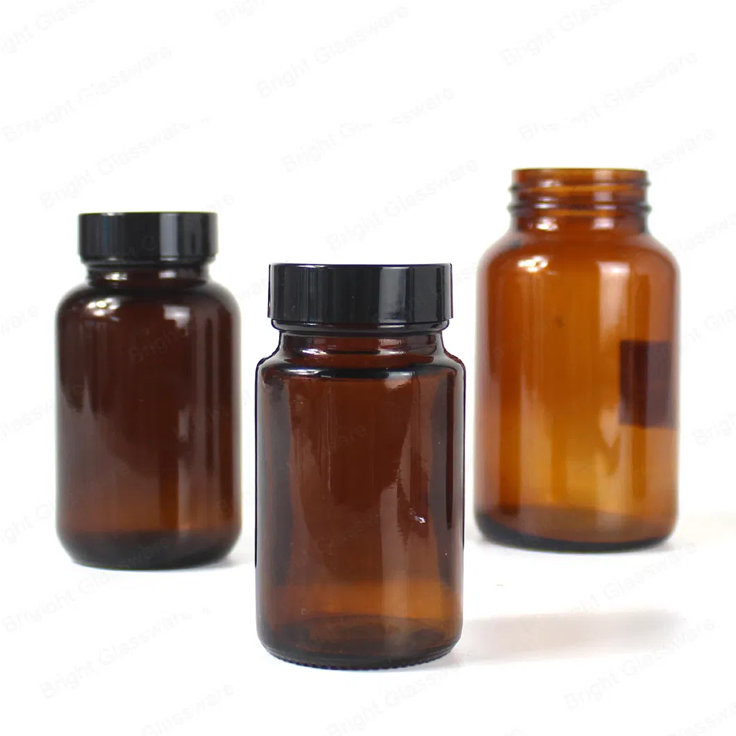 Amber Reagent Bottle Display 1