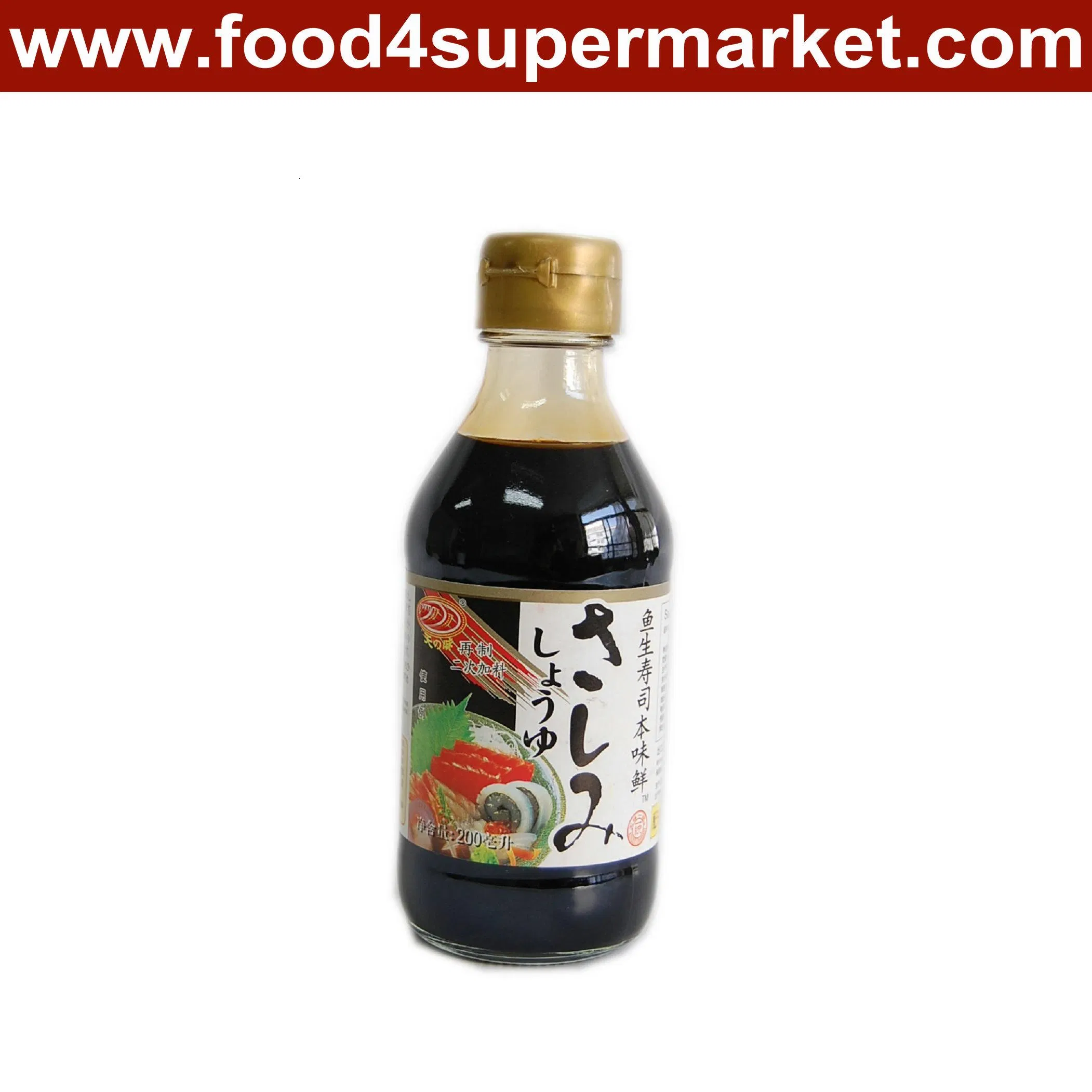 Naturally Brewed Japanese Soy Sauce in Glass and Pet Bottle