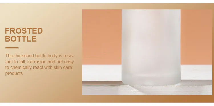 Glass Cosmetic Packing