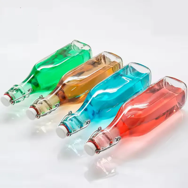 Glass Juice Bottle 5