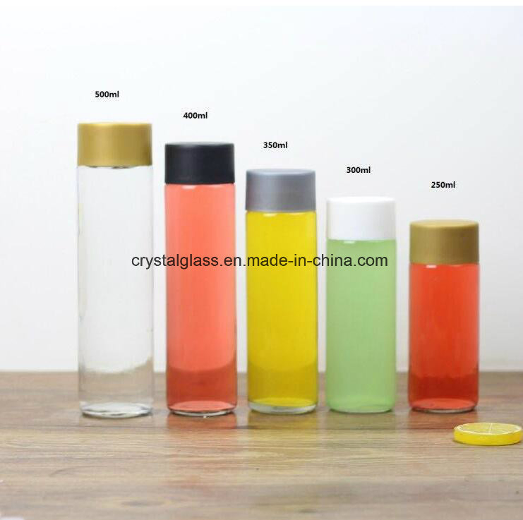 100ml 250ml 300ml 350ml 375ml 400ml 500ml 800ml Juice Beverage Water Glass Bottle with Screw Lid