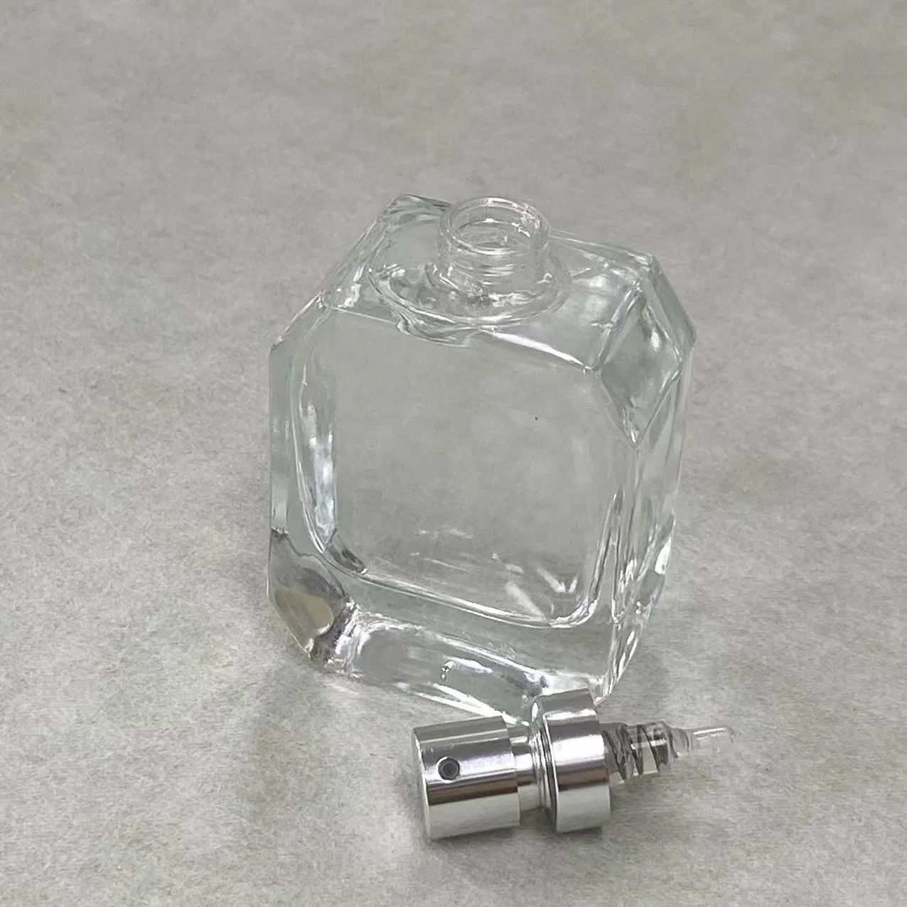 30ml Small Mouth Polygon Fire-Free Essential Oil Glass Perfume Bottle