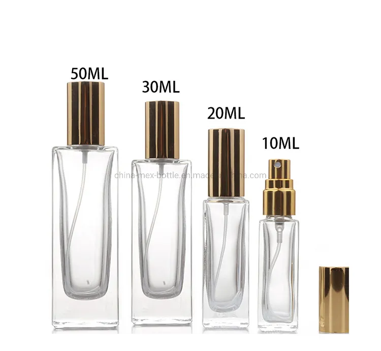 Square Glass Spray Bottle