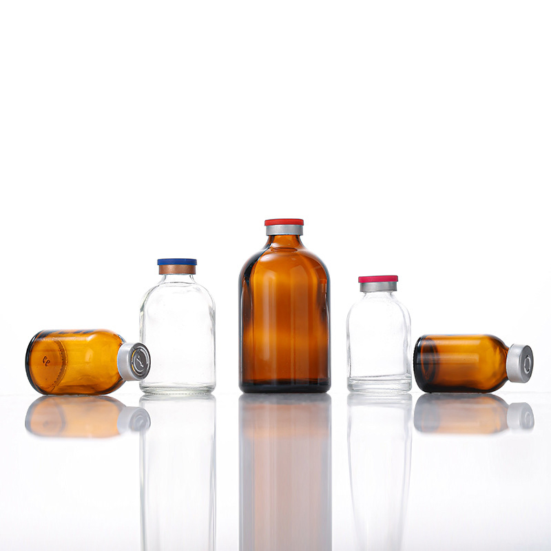 20ml Clear Moulded Glass Bottle for Animal Pet Veterinary Drug Medicine Injection