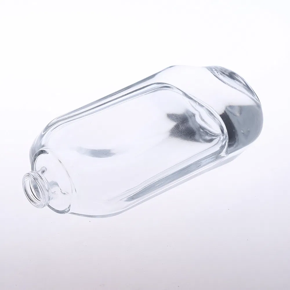 50ml 100ml Clear Glass Lattafa/ Mousuf/ Perfume Bottle Set Oval Base