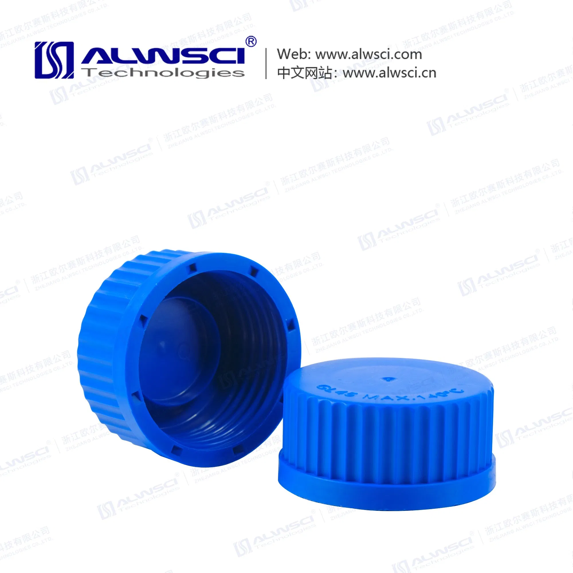 Alwsci Chromatography 1000ml Gl 45 Reagent Glass Bottle with Blue PP Screw Cap
